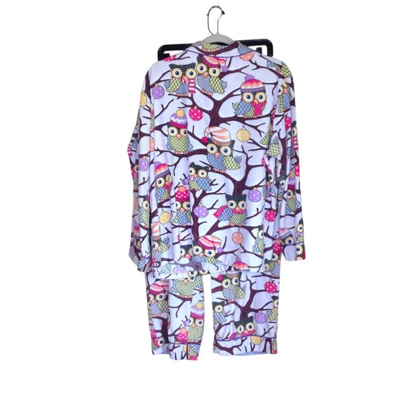 Nick & Nora Owl Pajama Set XXL - Picture 2 of 5
